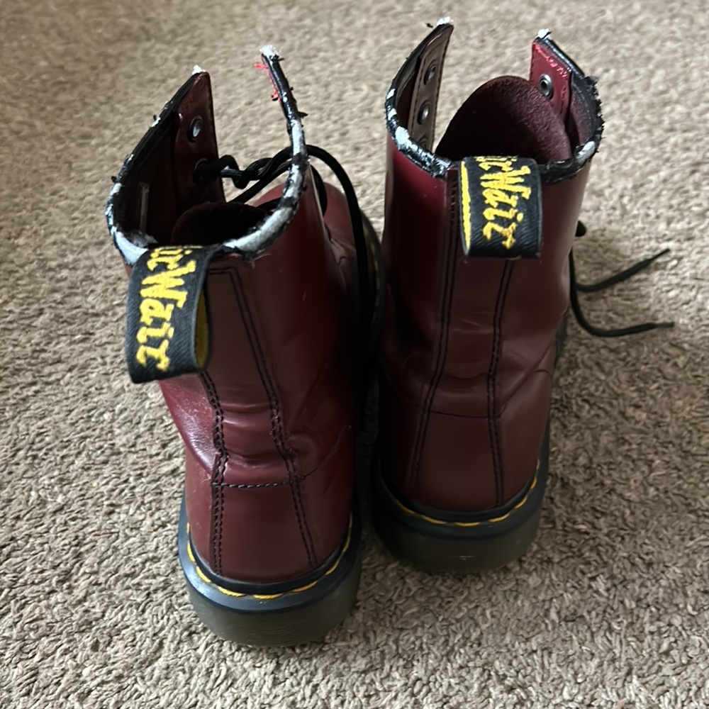 red dr martens - Picture 6 of 7